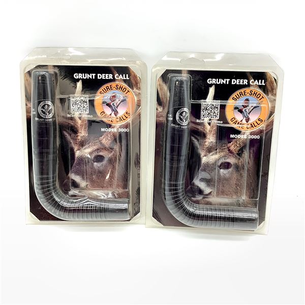 Sure-Shot Grunt Deer Call x 2, New