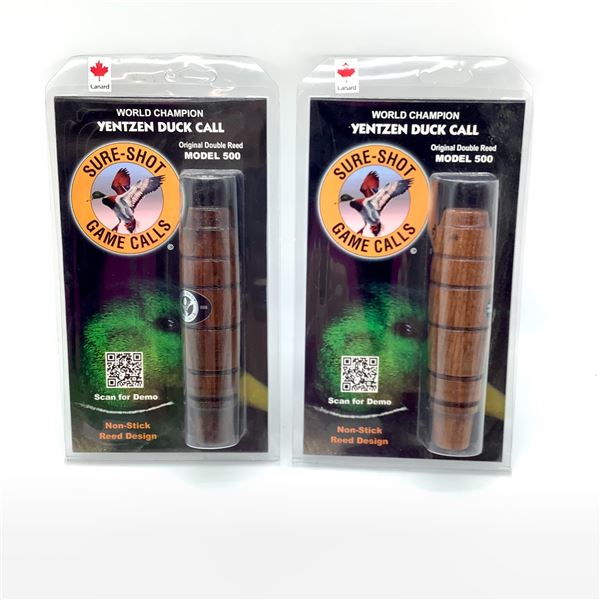 Sure-Shot Yentzen Duck Call x 2, New