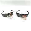 Image 1 : X-Factor XF1 Black Temple/ Grey Lens Eyewear x 2, New