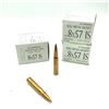 Image 1 : Techcrim 8 X 57 IS 197.5 Grain FMJ Ammunition FMJ Ammunition, 60 Rounds