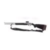 Image 2 : Tomahawk 12 Ga Pump Action Shotgun Silver Finish 19.5" Barrel