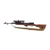 Image 2 : Russian SKS Semi Auto Rifle 7.62X39 Laminate Stock With Aim 2-7X32 Scope