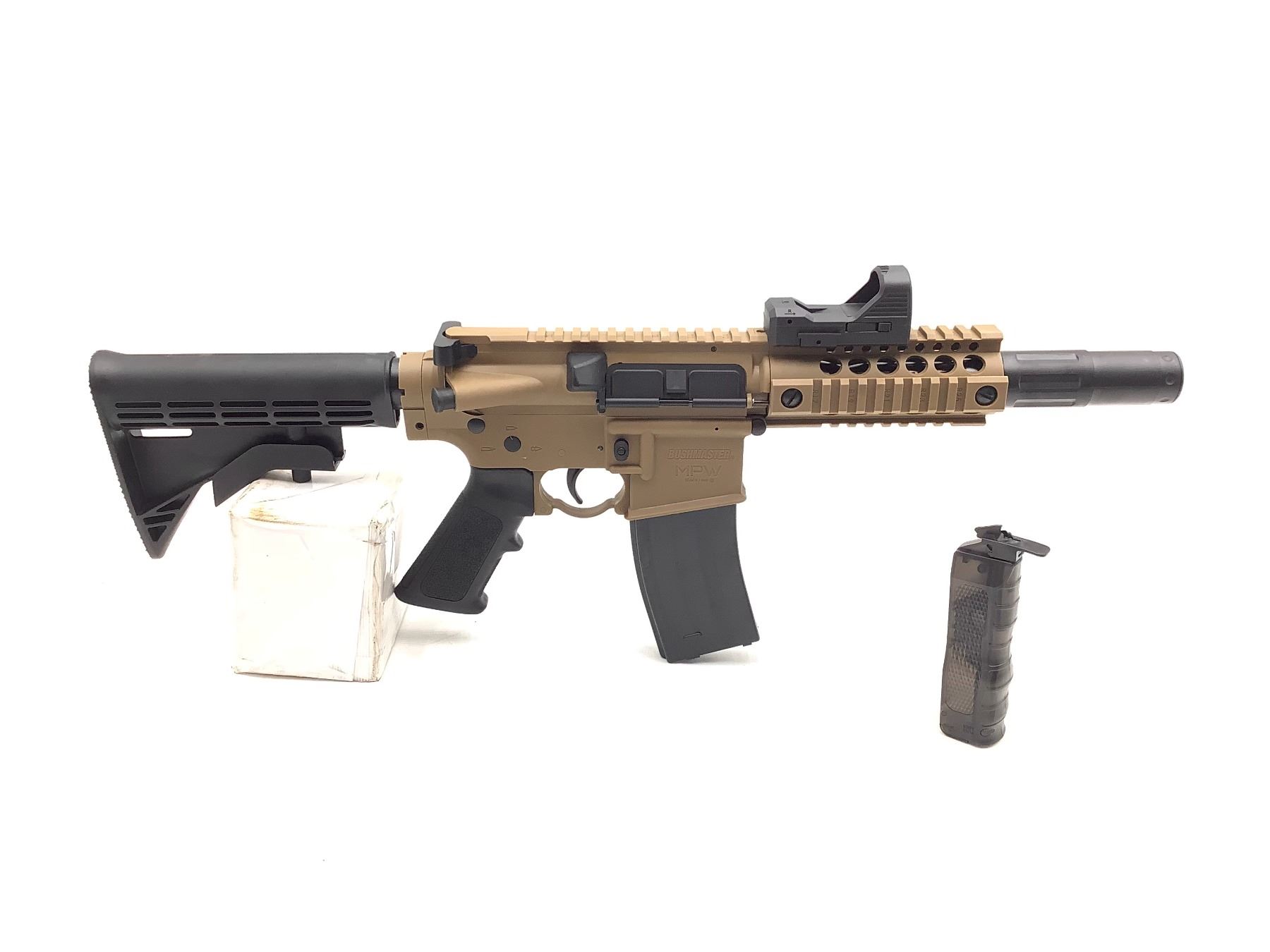 Bushmaster MPW Full Auto CO2 Powered BB Rifle With Blowback Action, 430 ...