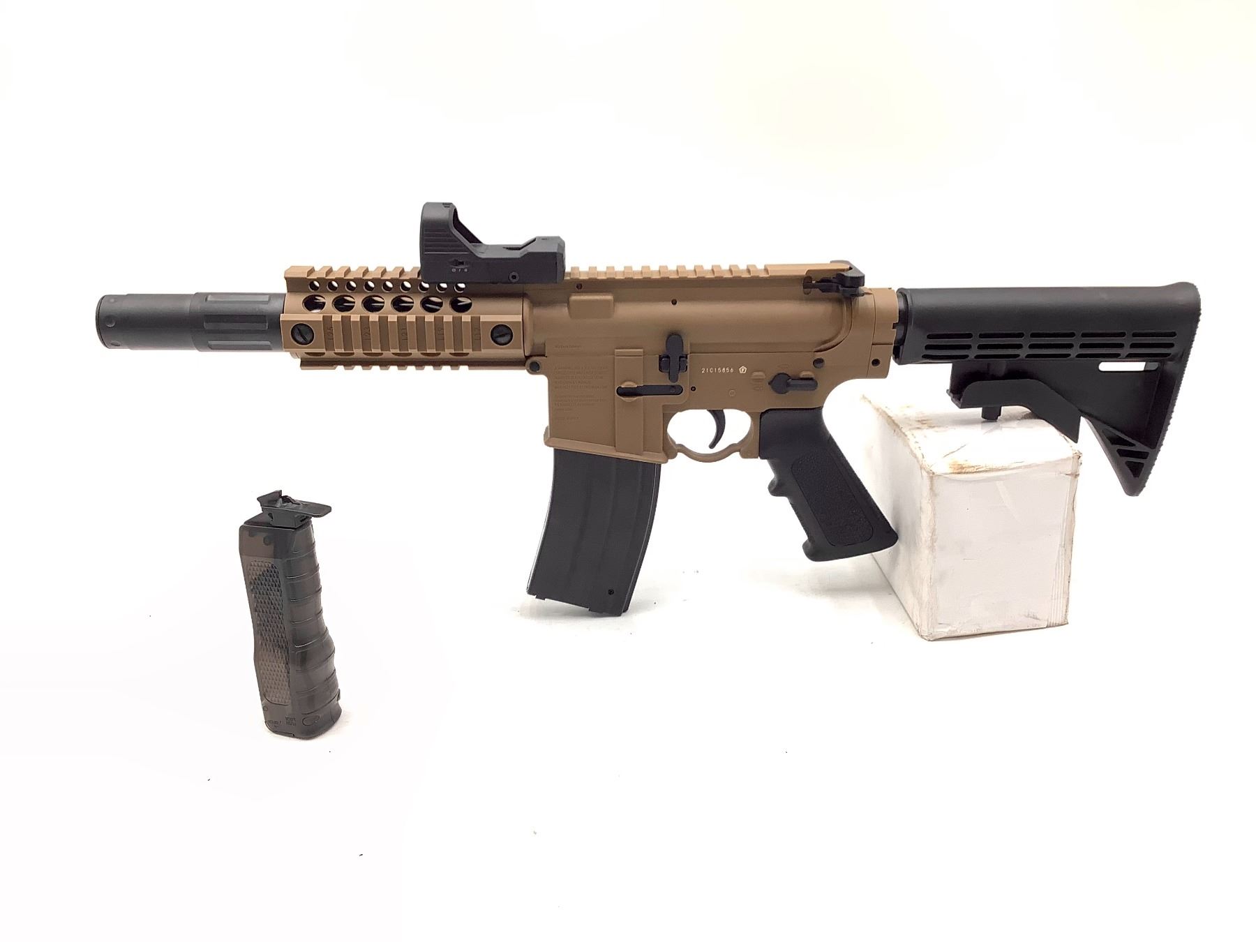 Bushmaster MPW Full Auto CO2 Powered BB Rifle With Blowback Action, 430 ...