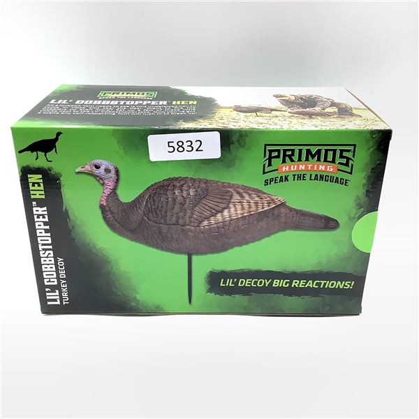 Primos Lil' Gobstopper Hen Turkey Decoy, New