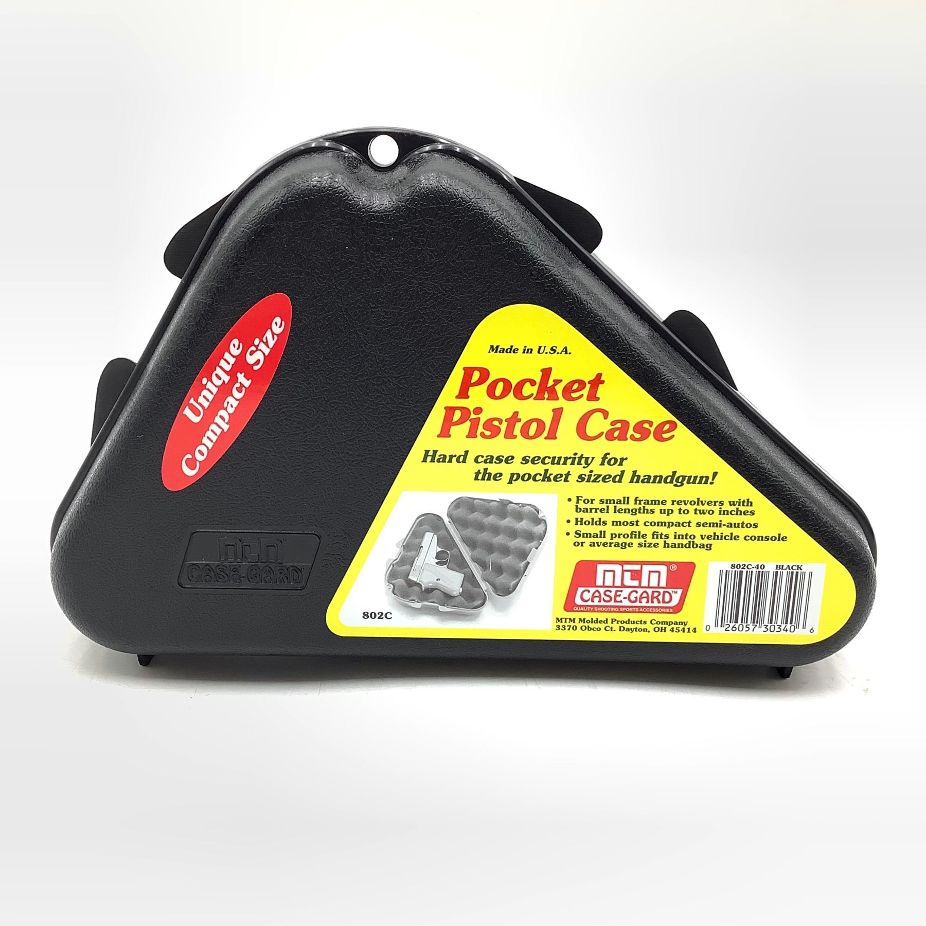 MTM Pocket Pistol Case - Custodia Portapistola Compatta, Design Black Pistol Rug - Foto 3