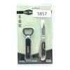 Image 1 : Old Timer Folding 2.5" Knife/ Bottle Opener Set, New