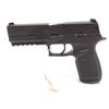 Image 2 : Sig Sauer P320F Semi Auto Pistol 9mm 4.7" DAO Black, New, Restricted