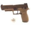 Image 2 : Sig Sauer P320 Semi Auto Pistol M17 9mm 4.7" Barrel Coyote Optics Ready , New