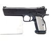 Image 2 : CZ TS2 Silver/Black Semi Auto Pistol 9mm 5" Barrel Adjustable Sights Black With Silver Grip, New