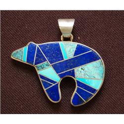 NAVAJO BEAR PENDANT