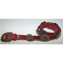 NAVAJO CONCHO BELT