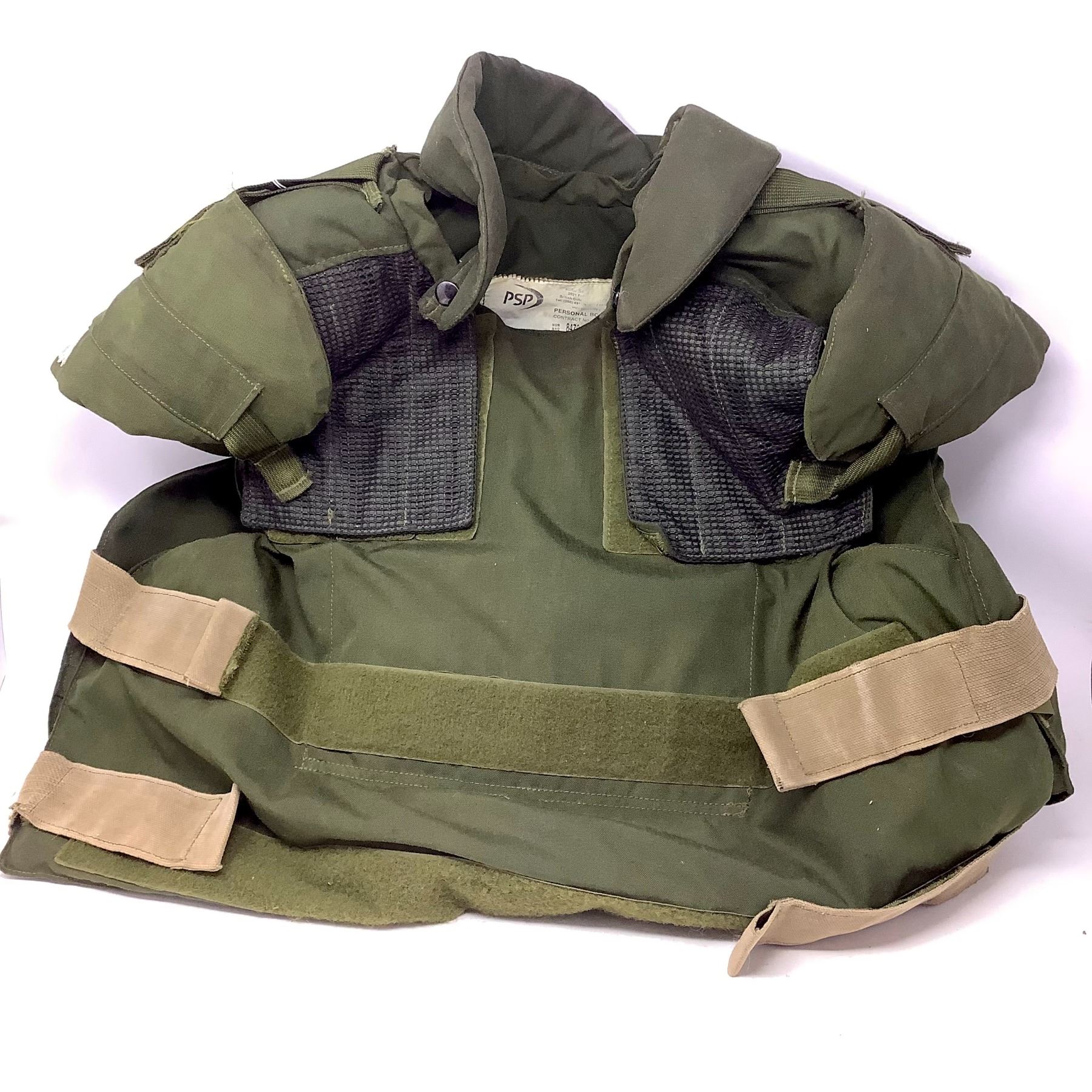 Kevlar Personal Body Armour Frag Vest Gen III with LVL IV Plates, Size