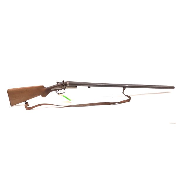 Belgian Side By Side 12Ga Shotgun Exposed Hammers 30  Barrels