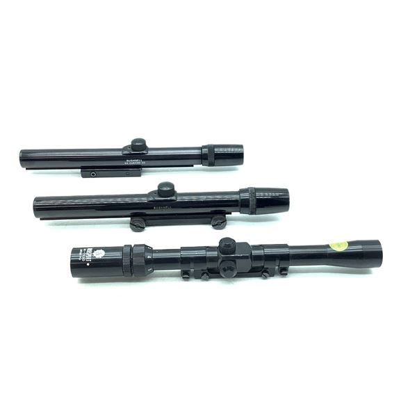 Armsport 3 7X 20 mm 22 Scope with Mount and Bushnell 4X Custom 22