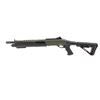 Image 2 : Canuck Commander Pump Action Shotgun 12 Ga 3" Chamber 14" Barrel Green Telescoping Stock, New