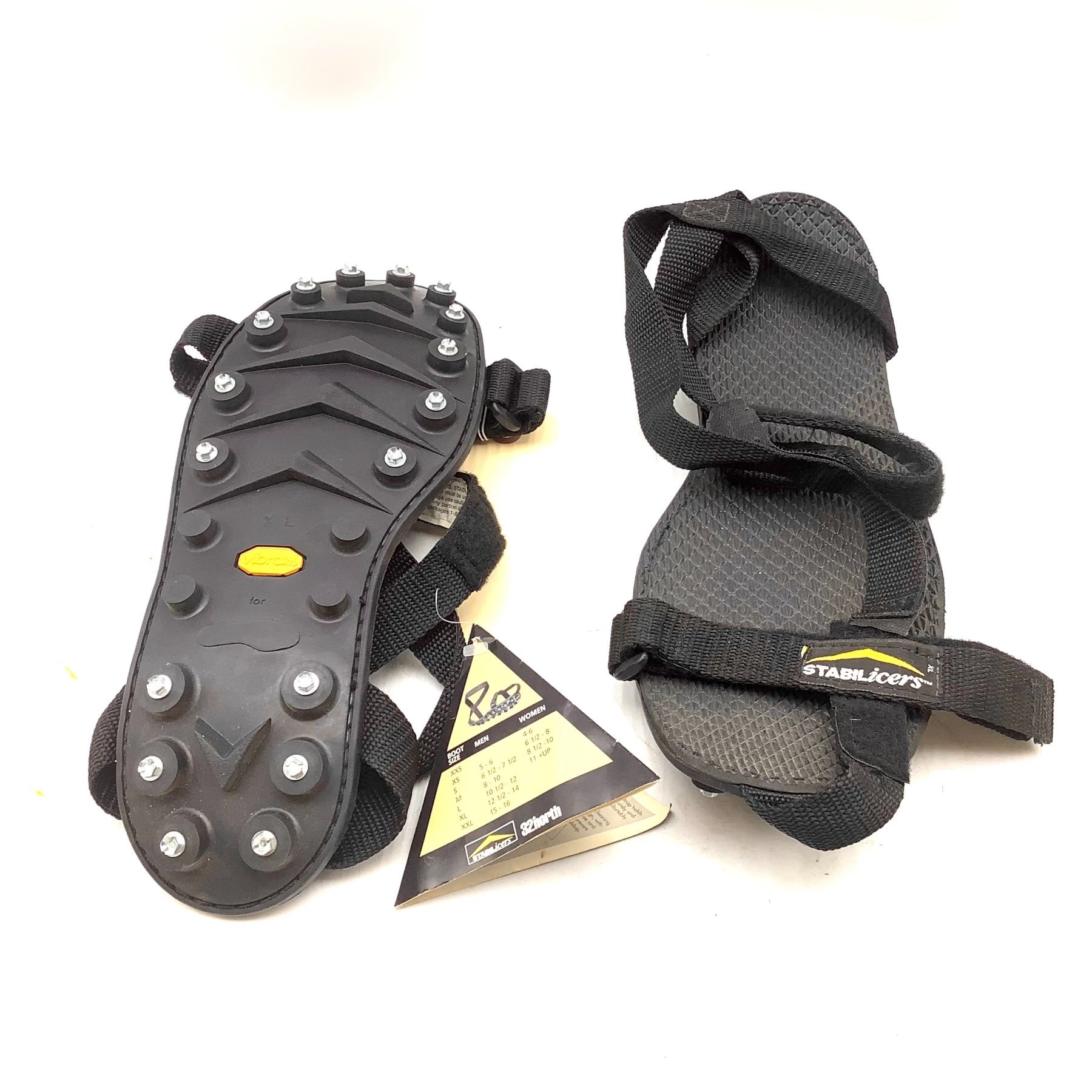 32 Degrees North 'Stabilicers' Ice Cleats Size XL