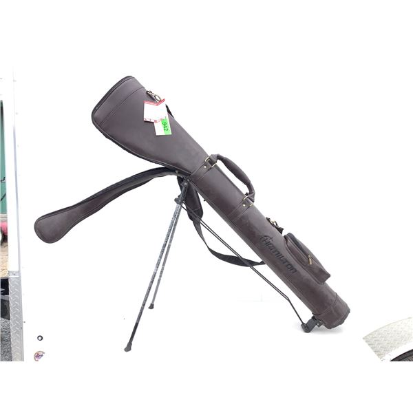 54" Hamilton Slipstand Brown Stand Up Gun Case