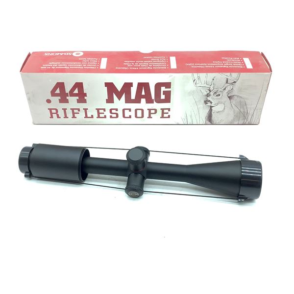 Simmons 44 Mag 6 21X 44 mm Rifle Scope with TruPlex Reticle