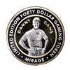 Image 1 : .999 Silver The Mirage Las Vegas, Nevada $40 Casino Limited Edition Gaming Token