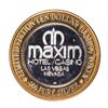 Image 2 : .999 Silver Maxim Hotel & Casino Las Vegas, NV $10 Limited Edition Gaming Token