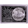 Image 1 : 2012 $1 American Silver Eagle Coin & 2oz Silver Bar Set
