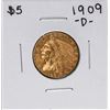 Image 1 : 1909-D $5 Indian Head Half Eagle Gold Coin