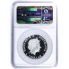 Image 3 : 2015P Australia $1 Proof Kangaroo High Relief 1oz Silver Coin NGC PF70 Ultra Cameo