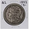 Image 1 : 1892-S $1 Morgan Silver Dollar Coin