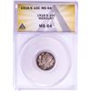 Image 1 : 1916-S Mercury Dime Coin ANACS MS64