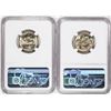 Image 2 : Lot of (2) 1943-D Jefferson Nickel Coins NGC MS66 5FS