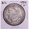 Image 1 : 1884-S $1 Morgan Silver Dollar Coin