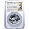 Image 2 : 2015P Australia $1 Proof Kangaroo High Relief 1oz Silver Coin NGC PF70 Ultra Cameo