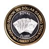 Image 1 : .999 Silver McCarran International Airport $10 Casino Limited Edition Gaming Token