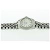 Image 6 : Rolex Ladies Stainless Steel White Oyster Perpetual Datejust Wristwatch