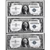 Image 1 : Lot of (3) 1935 $1 Silver Certificate Notes