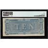 Image 2 : 1864 $100 Confederate States of America Note T-68 PMG Extremely Fine 40