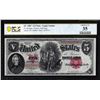 Image 1 : 1907 $5 Woodchopper Legal Tender Note Fr.84 PCGS Choice Very Fine 35