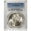 Image 1 : 1923 $1 Peace Silver Dollar Coin PCGS MS64