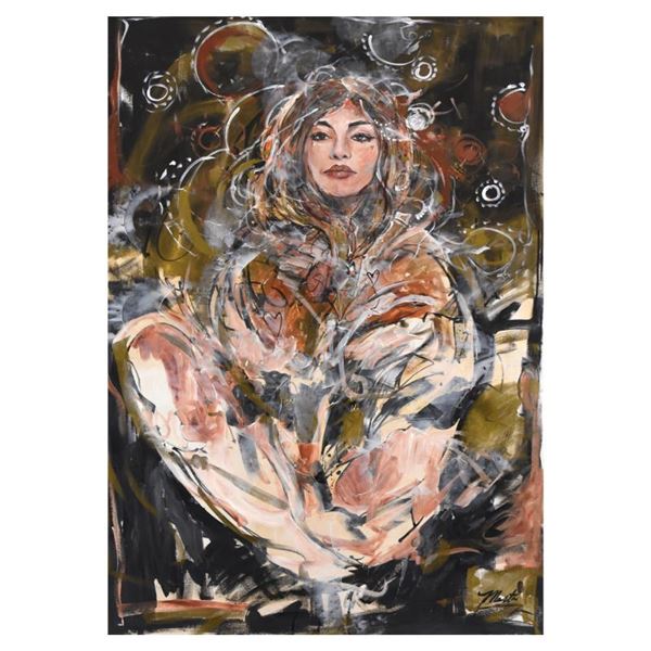 Marta Wiley Original Mixed Media On Canvas