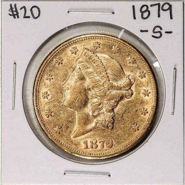1879-S $20 Liberty Head Double Eagle Gold Coin