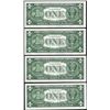 Image 2 : Lot of (4) Consecutive 1957 $1 Silver Certificate Notes