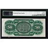 Image 2 : 1872 $50 State of South Carolina Obsolete Note PMG Gem Uncirculated 66EPQ
