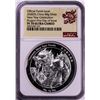 Image 1 : 2020(S) China New Year Celebration 88g Silver Panda Coin NGC PF70 Ultra Cameo