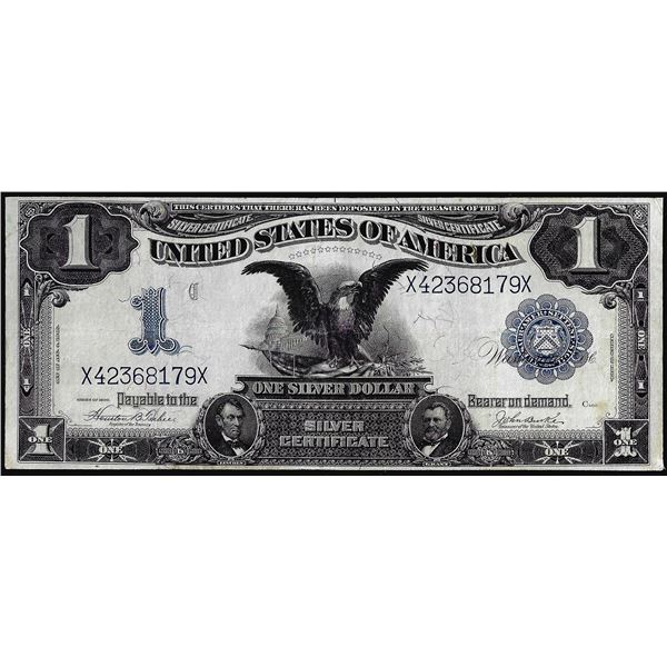 1899 $1 Black Eagle Silver Certificate Note