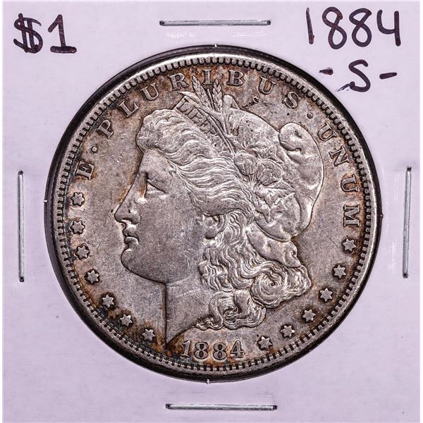 1884-S $1 Morgan Silver Dollar Coin