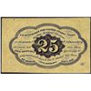 Image 2 : July 17, 1862 First Issue Twenty-Five Cents Fractional Currency Note