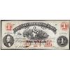 Image 1 : 1862 $1 Virginia Treasury Obsolete Note