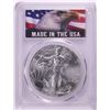 Image 1 : 2017 $1 American Silver Eagle Coin PCGS MS70 Made in USA Label