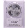 Image 2 : 2017 $1 American Silver Eagle Coin PCGS MS70 Made in USA Label